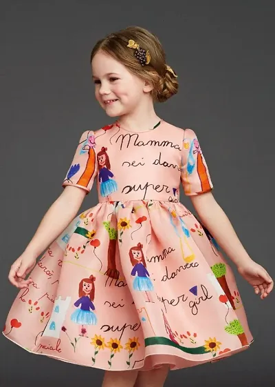 Kids Girls Cute Frocks and Jumpsuits