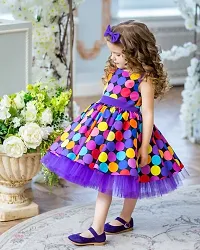 Multicolor Dotted Frock-thumb2