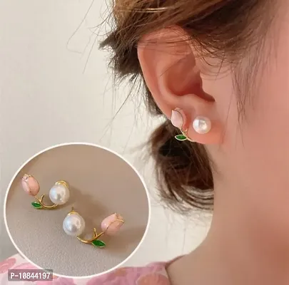 Rose Studs Earring-thumb0