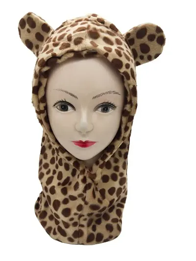 Leopard Style Fancy Full Cap Golden Brown Dotted