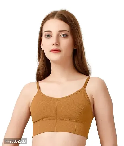 Buy Sports Bras for Womens Cami Bra Wirefree Removable Pads Lightly Padded  Online In India At Discounted Prices