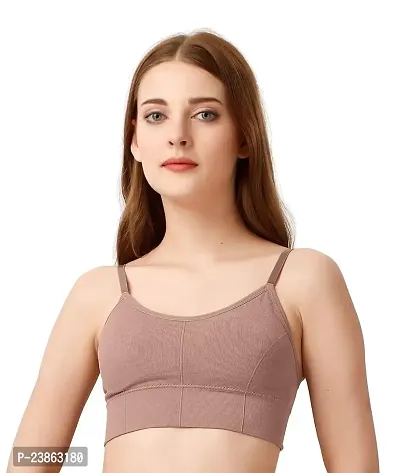 Buy Sports Bras for Womens Cami Bra Wirefree Removable Pads