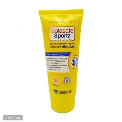 Classic Gel Sunscreen Sportz Spf 50+, White, 50Ml