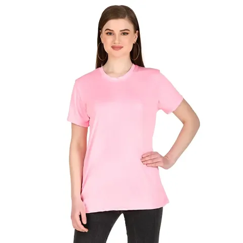 Solid Casual wear T-Shirt for Women