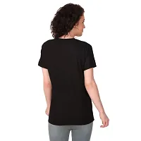 Classic Cotton Solid Tshirt for Women-thumb1