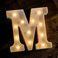 Marquee Alphabet Shaped Led Light for-Asthetic Decorations Letter Light for Romantic Gift, Diwali Decoration Item, Home Decoration, Night Light Lamp and Wall Lamp (M)-thumb2