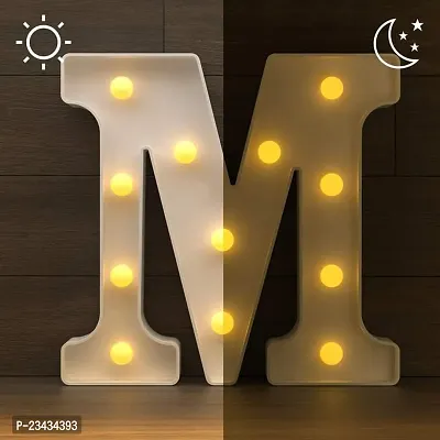 Marquee Alphabet Shaped Led Light for-Asthetic Decorations Letter Light for Romantic Gift, Diwali Decoration Item, Home Decoration, Night Light Lamp and Wall Lamp (M)-thumb4