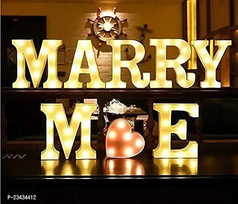 Wah!! Store 8.5 Inch E LED Golden Marquee Letter Light Sign 26 Golden Alphabet Light Up Marquee Letters Sign for Wedding Birthday Party Christmas Home Bar Decoration-thumb4