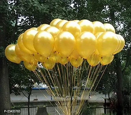 Wah!! Store MADE IN INDIA 10inch Metallic Balloons for Birthday Decoration / Anniversary Party Decoration-thumb3