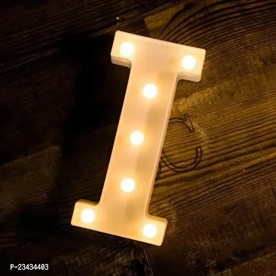 Wah!! Store 8.5 Inch I LED Golden Marquee Letter Light Sign 26 Golden Alphabet Light Up Marquee Letters Sign for Wedding Birthday Party Christmas Home Bar Decoration-thumb2