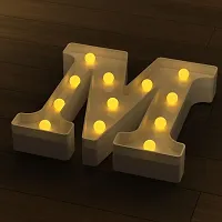 Marquee Alphabet Shaped Led Light for-Asthetic Decorations Letter Light for Romantic Gift, Diwali Decoration Item, Home Decoration, Night Light Lamp and Wall Lamp (M)-thumb4