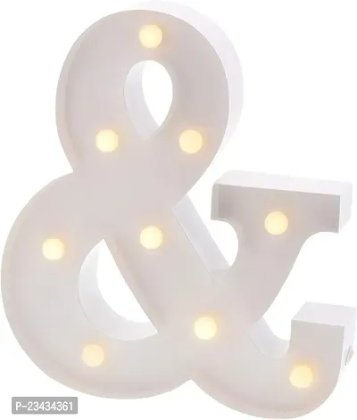 Wah!! Store Marquee Alphabet Shaped Led Light for-Asthetic Decorations Letter Light for Romantic Gift, Diwali Decoration Item, Home Decoration, Night Light Lamp and Wall Lamp (Symbol - )