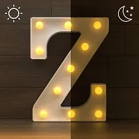 Marquee Alphabet Shaped Led Light for-Asthetic Decorations Letter Light for Romantic Gift, Diwali Decoration Item, Home Decoration, Night Light Lamp and Wall Lamp (Z)-thumb2