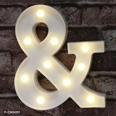 Wah!! Store Marquee Alphabet Shaped Led Light for-Asthetic Decorations Letter Light for Romantic Gift, Diwali Decoration Item, Home Decoration, Night Light Lamp and Wall Lamp (Symbol - )-thumb5