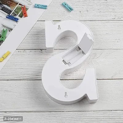 Wah!! Store 8.5 Inch S LED Golden Marquee Letter Light Sign 26 Golden Alphabet Light Up Marquee Letters Sign for Wedding Birthday Party Christmas Home Bar Decoration-thumb4