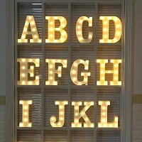 Wah!! Store 8.5 Inch D LED Golden Marquee Letter Light Sign 26 Golden Alphabet Light Up Marquee Letters Sign for Wedding Birthday Party Christmas Home Bar Decoration-thumb4