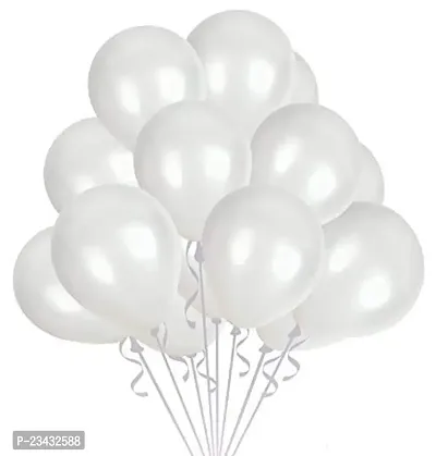 Wah!! Store MADE IN INDIA 10inch Metallic Balloons for Birthday Decoration / Anniversary Party Decoration-thumb0