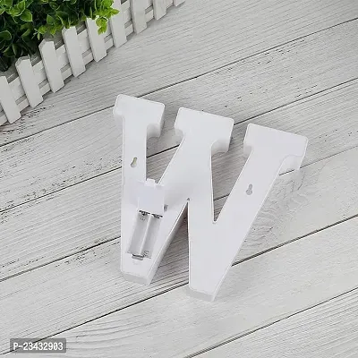 Marquee Alphabet Shaped Led Light for-Asthetic Decorations Letter Light for Romantic Gift, Diwali Decoration Item, Home Decoration, Night Light Lamp and Wall Lamp (W)-thumb4