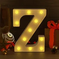 Marquee Alphabet Shaped Led Light for-Asthetic Decorations Letter Light for Romantic Gift, Diwali Decoration Item, Home Decoration, Night Light Lamp and Wall Lamp (Z)-thumb3