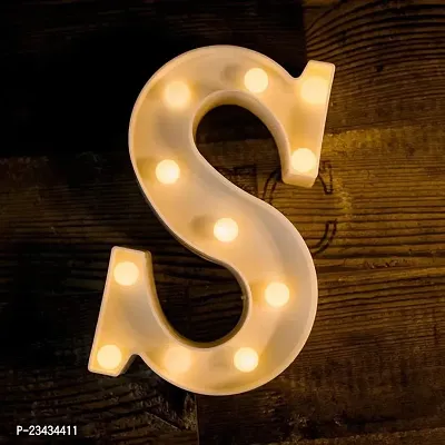 Wah!! Store 8.5 Inch S LED Golden Marquee Letter Light Sign 26 Golden Alphabet Light Up Marquee Letters Sign for Wedding Birthday Party Christmas Home Bar Decoration-thumb3