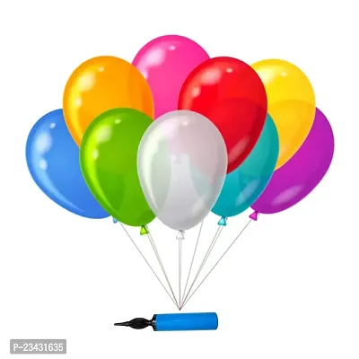 Balloon Combo 50 pcs and Balloon Air Pump (Multi)