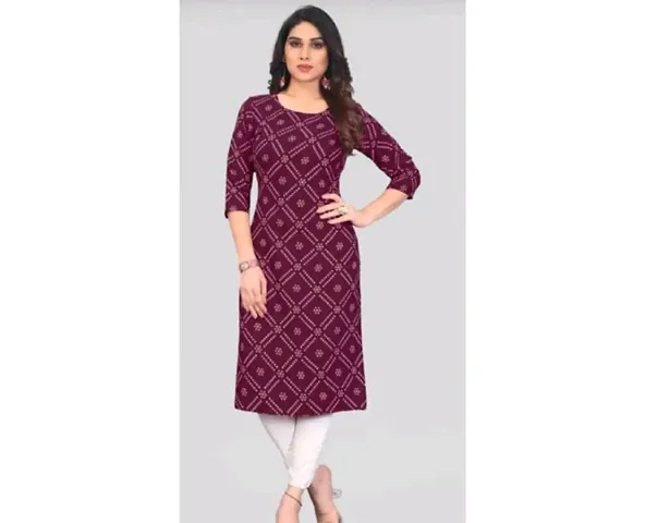 Fancy Crepe Kurti for Women