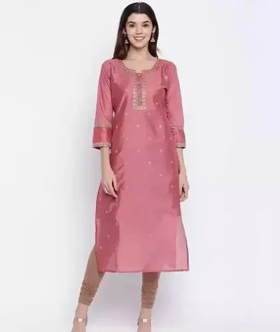 Reliable Chanderi Silk Kurta For Women