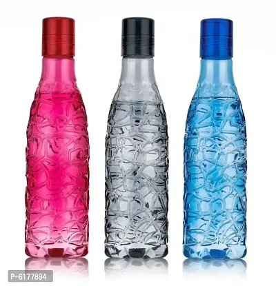 Useful Plastic Water Bottles- 3 Pieces Set