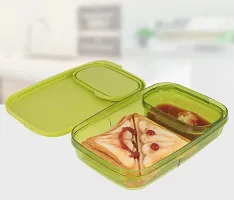 Stylish Fancy New Clear Lunch Box-thumb2