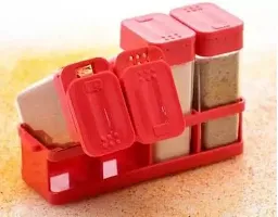 Stylish Fancy 4Pc Set Spice Set Red-thumb1