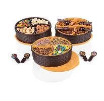 Stylish Fancy Round Dry Fruit Box-thumb1