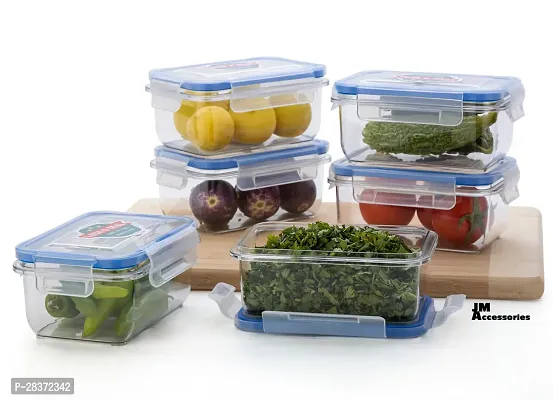 Food Storage Containers-voltonix Airtight Food Storage Containers Plastic Kitchen Storage Jars and Container,with Easy Snap Lids - Pantry  Kitchen Organization - BPA-Free Food Containers(6)-thumb0