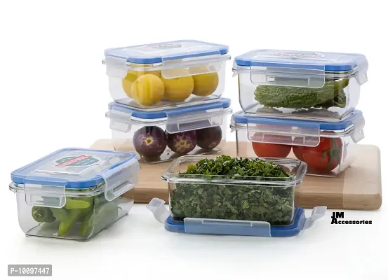 Food Storage Containers  Plastic Kitchen Storage Jars and Container,with Easy Snap Lids - Pantry And Kitchen Organization - BPA-Free Food Containers 6