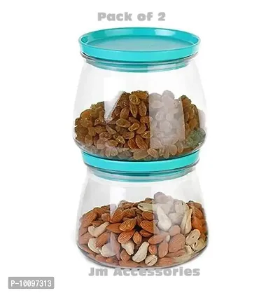 Container Jar Set For Kitchen - 900ml Set Of 2 | Jar Set For Kitchen| Air Tight Containers For Kitchen Storage