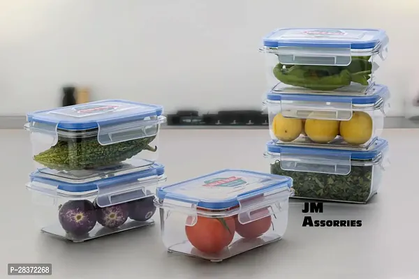 Airtight Food Storage Container Pack Of 6-thumb0