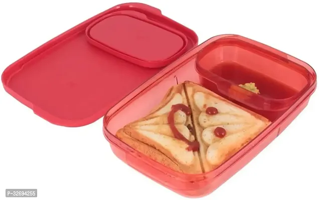 Useful Plastic Airtight Leak Resistant Lunch Box With Spoon-thumb3