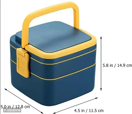 JM Accessories Fancy Lunch Box Blue-thumb2