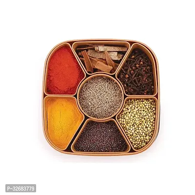 Stylish Fancy Squer Spice Box-thumb0