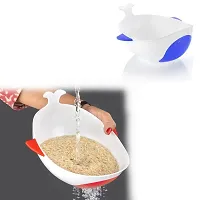 Fish Shape Washing Bowl Pack of 1 Random Color-thumb2