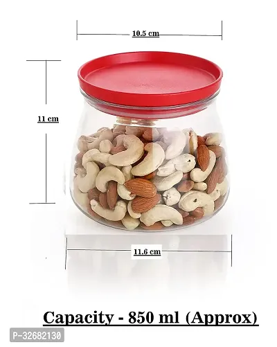 Airtight Container Jar Set For Kitchen - 900ml Set Of 2-thumb3