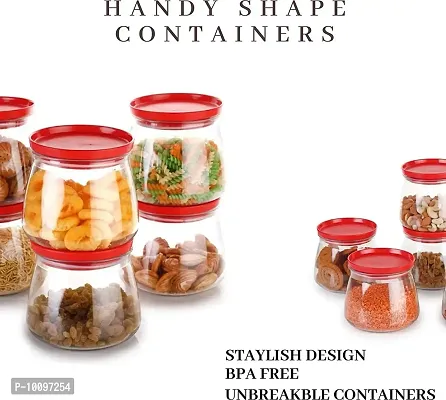 Container Jar Set For Kitchen - 900ml Set Of 3 | Jar Set For Kitchen| Air Tight Containers For Kitchen Storage-thumb2