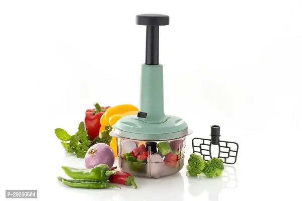 Modern Stainless Steel Manual Choppers for Kitchen-thumb0