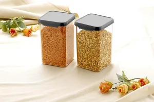 Useful Plastic Unbreakable Air-Tight Food Storage Containers Set-1500 Ml Each, Pack Of 6-thumb1