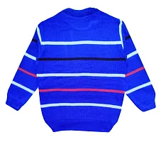Boys  Girls Round Neck Multicolor Sweater-thumb3