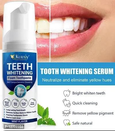 KURAIY New - Teeth Whitening, Plaque Remover, Toothpaste, Pearl Powder, Cleaning, Oral Hygiene, Toothbrush, Dental Tools-thumb0