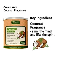 KURAIY Coconut Wax for Smooth Hair Removal - 800gm Coconut extracts For all skin types Removes Tan, Dead Skin For Arms, Legs and Full body (Pack of 2)-thumb4