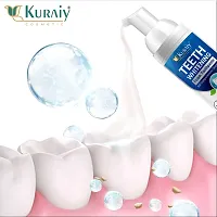KURAIY New Hygiene Oral Hygiene Teeth Cleaning Mint Teeth Whitening Mousse Teeth Cleaning Tools Removes Stains Teeth Cleaning Breath Fresh-thumb2