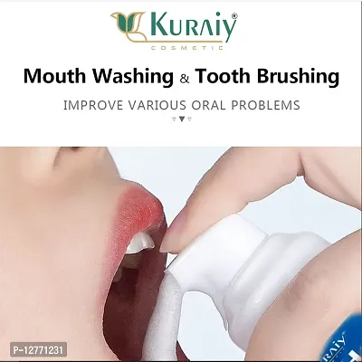 KURAIY 100% Teeth Whitening Toothpaste Mousse Foam Cleansing Stains Yellow Teeth Remove Breath Freshen Whiten Tooth Toothpaste Care-thumb2