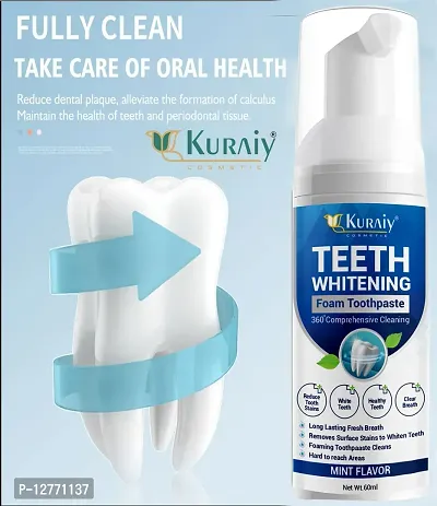 KURAIY - Teeth Whitening, Plaque Remover, Toothpaste, Pearl Powder, Cleaning, Oral Hygiene, Toothbrush, Dental Tools-thumb5