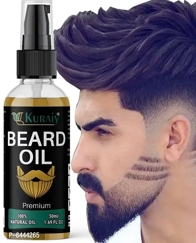 100% Organic PowerFul and Moustache Beard Growth Oil 30 ml Hair Oil  (50 ml)